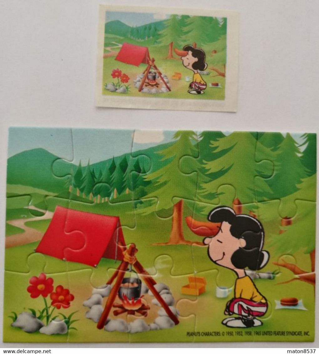 Kinder : Peanuts - Camping 1993 - Lucy + BPZ - Puzzles