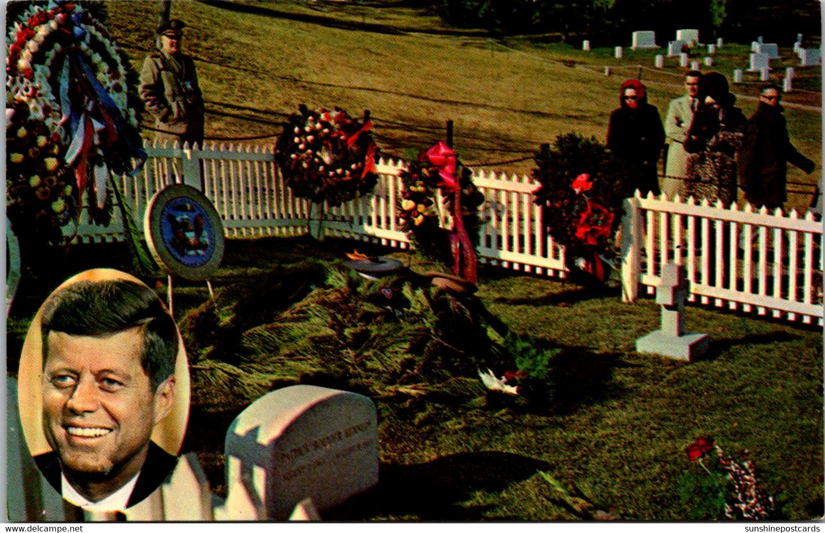 President Jon F Kennedy Gravesite Arlington National Cemetery Virginia - Presidentes