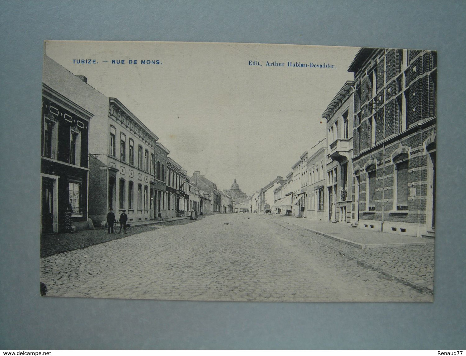 Tubize - Rue De Mons - Edit. Arthur Hublau Devadder - Tubize