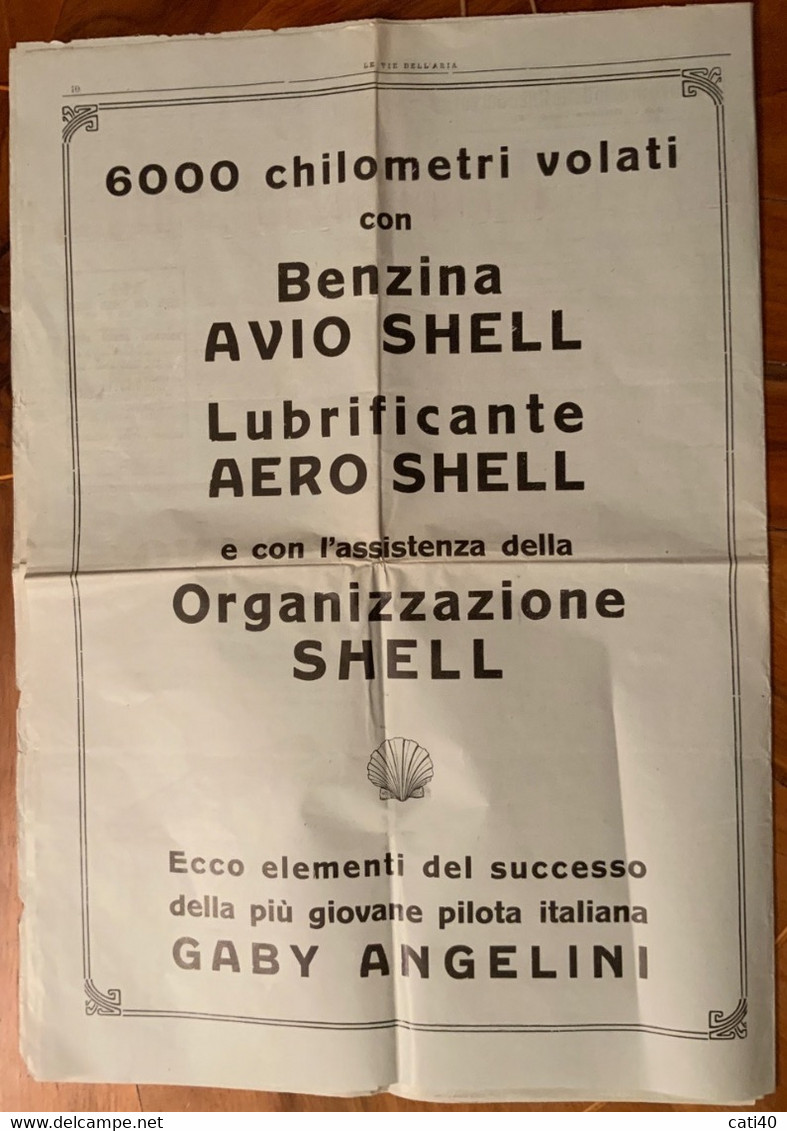 LE VIE DELL’ ARIA - 2 OTTOBRE 1932- X - COMPLETO E BEN CONDERVATO - Prime Edizioni