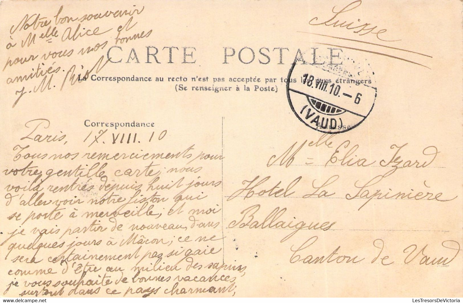 65 - POUZAC - Vue Générale - Le Camp De César - Les Pyrénées - Carte Postale Ancienne - Autres & Non Classés