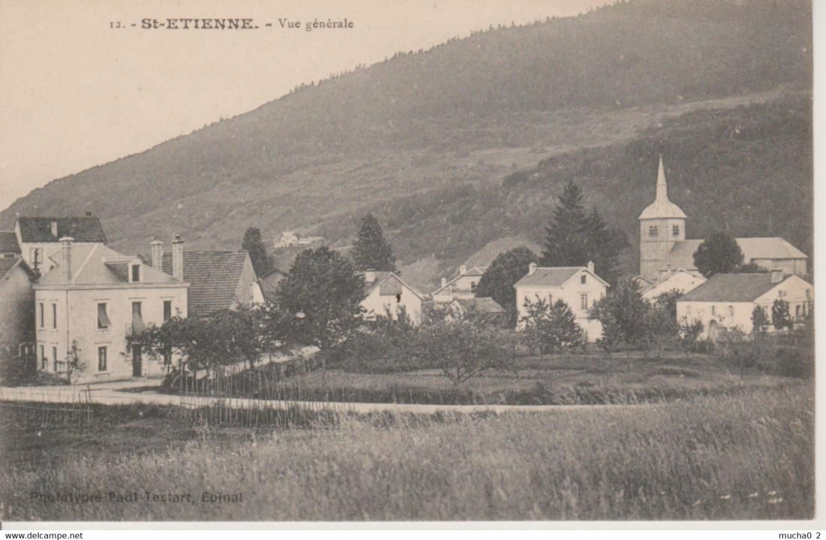 88 - SAINT ETIENNE - VUE GENERALE - Saint Etienne De Remiremont