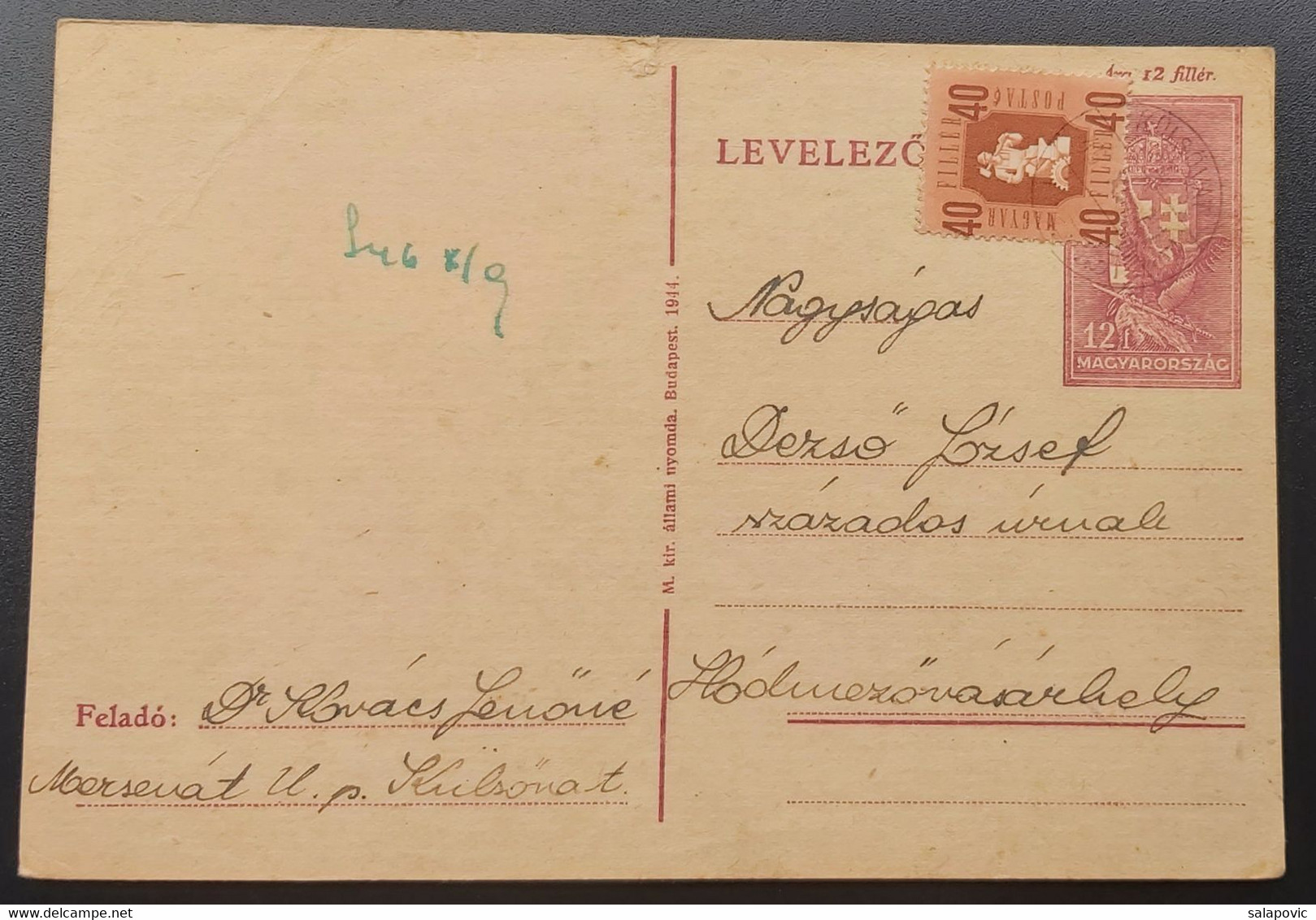 Hungary - Tábori Posta -1946  4/45 - Covers & Documents