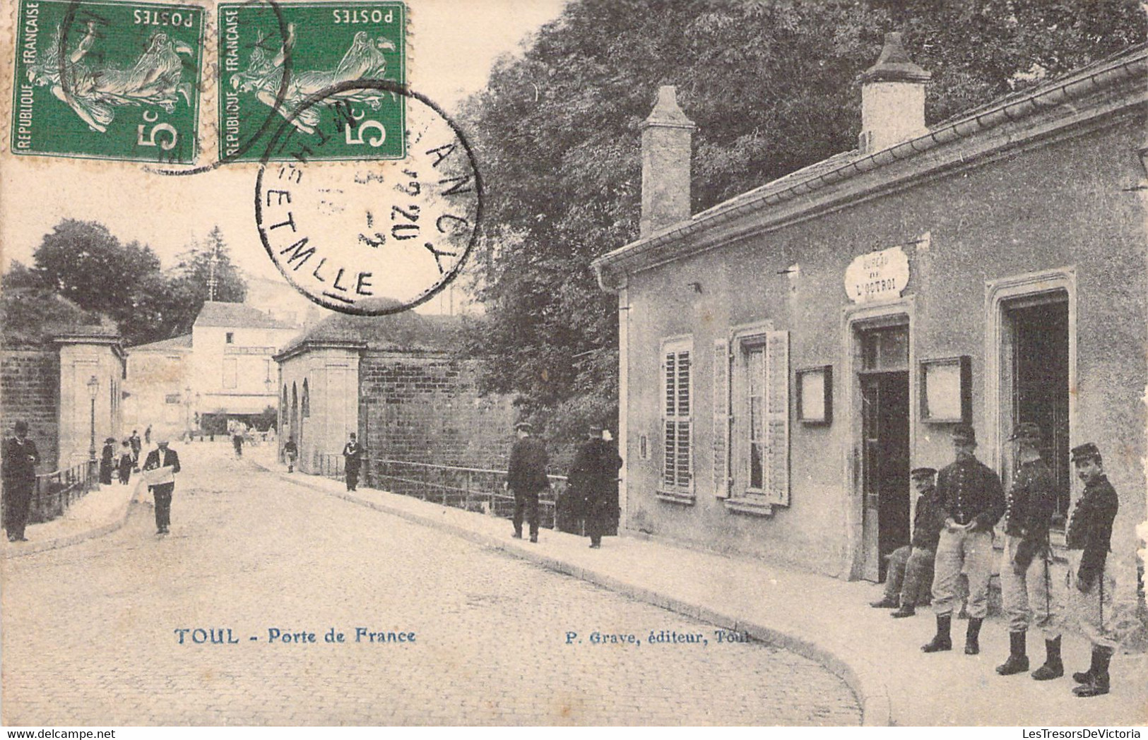 54 - TOUL - La Porte De France - P Grave éditeur - Carte Postale Ancienne - Toul