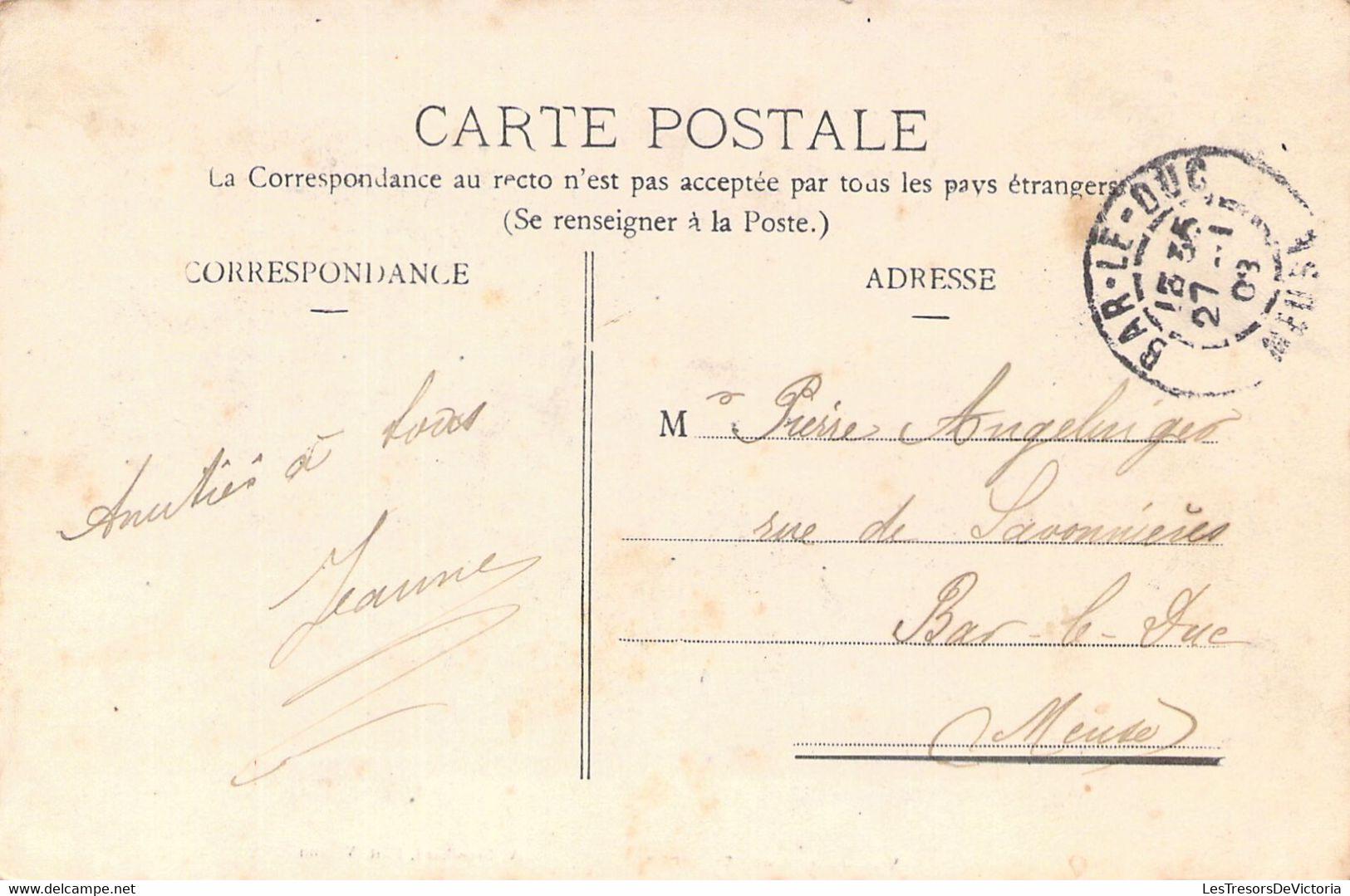 55 - VERDUN - Rue Saint Pierre - Freschard éditeur - Carte Postale Ancienne - Verdun