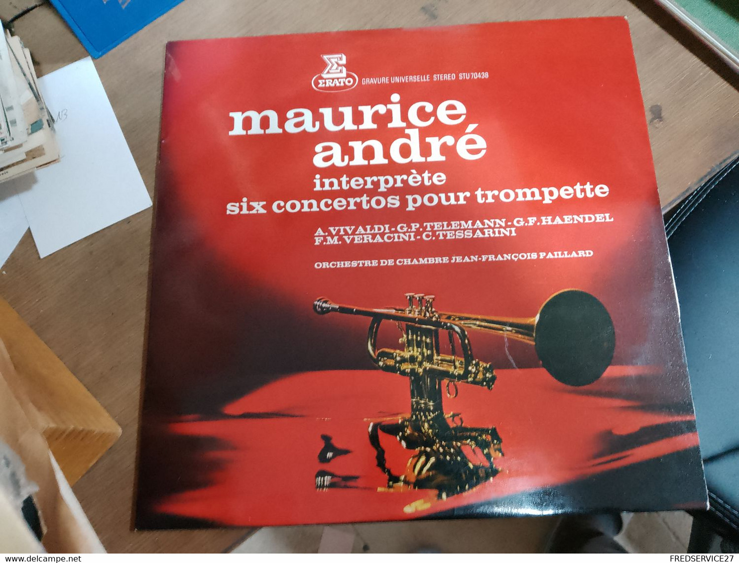 64 //  Maurice André Interprète SIX CONCERTOS POUR TROMPETTE - Instrumental