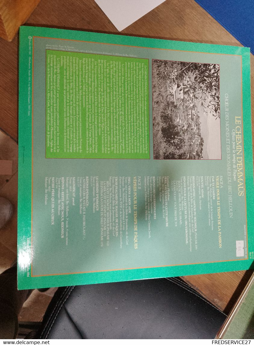 64 //  LE CHEMIN D'EMMAUS OFFICES  POUR LE TEMPS DE PAQUES CHOEUR DES MOINES ET DES MONIALES DU BEC HELLOUIN - Gospel En Religie