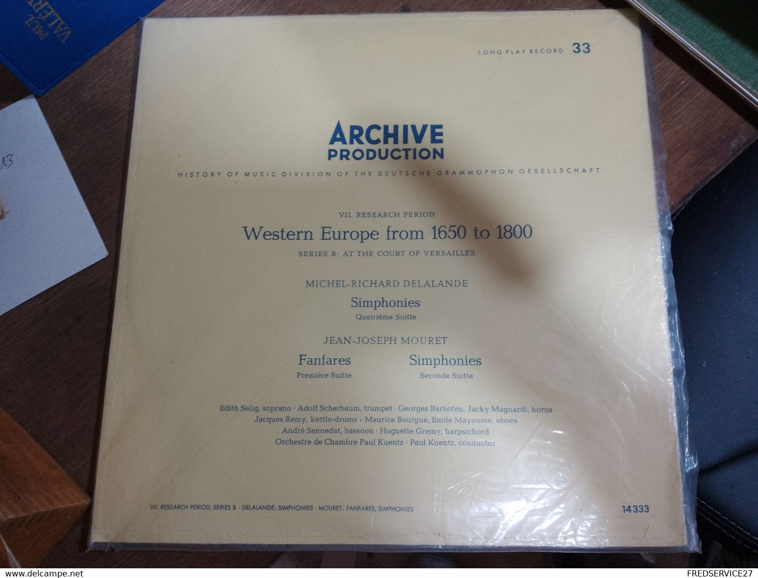 64 //  ARCHIVE PRODUCTION WESTERN EUROPE FROM 1650 TO 1800 - Strumentali