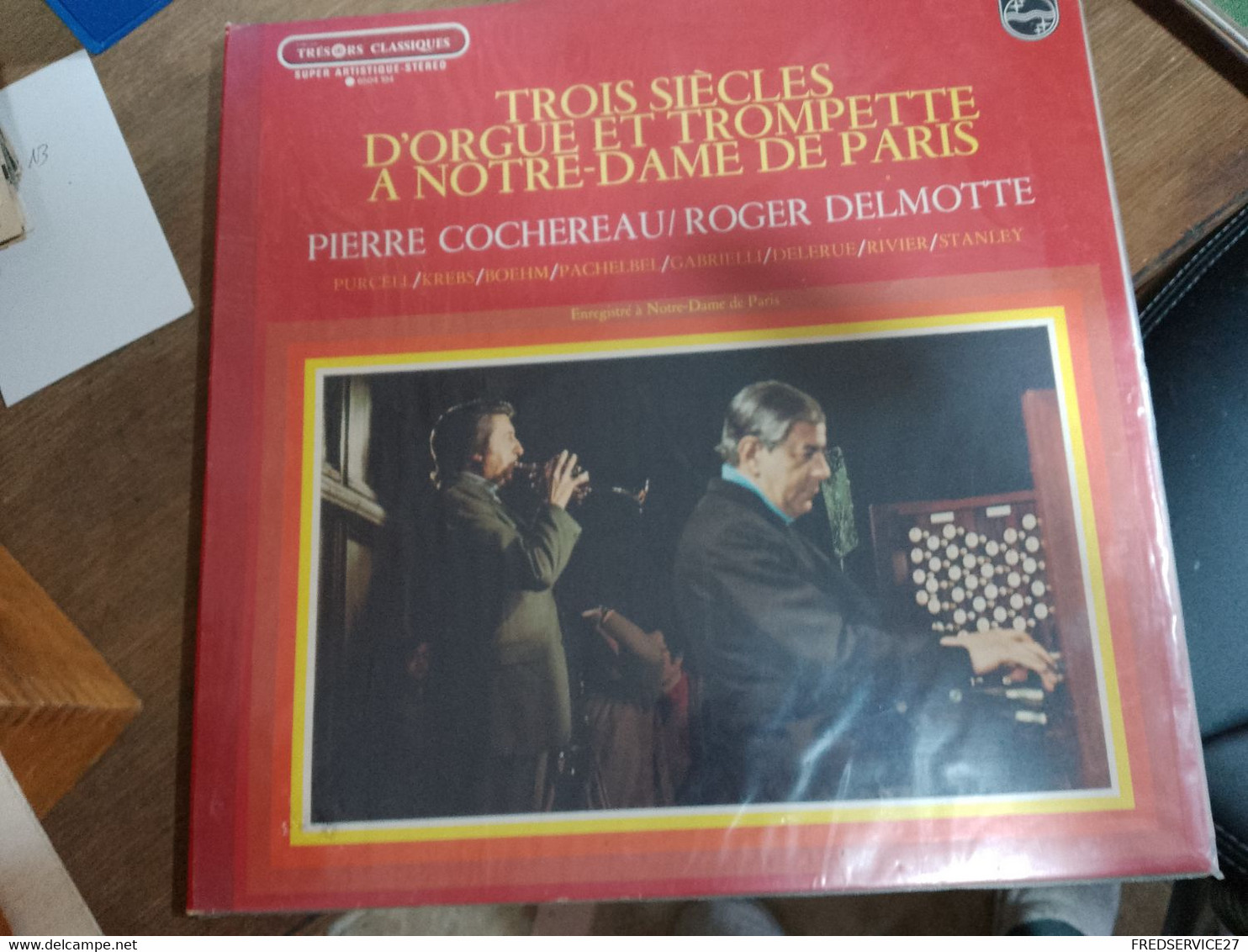 64 //  TROIS SIECLES D'ORGUE ET TROMPETTE A NOTRE - DAME DE PARIS - Instrumental