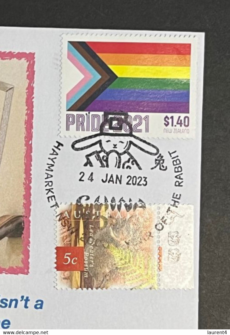 (1 Oø 43) Pope Francis In Vatican City Says "Being Homesexual Isn't A Crime"... With Pride New Zealand Stamp - Autres & Non Classés