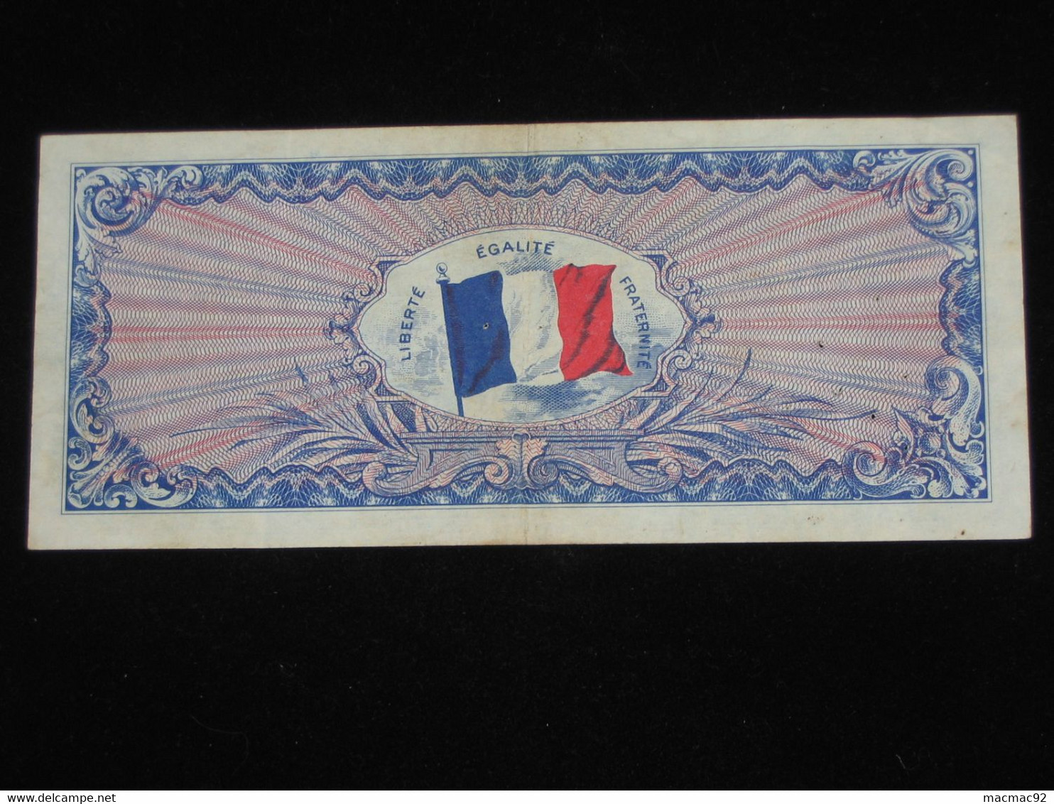 TRES RARE Billet De Débarquement - 500 Francs DRAPEAU FRANCE 1944 - Sans Série    **** EN ACHAT IMMEDIAT **** - 1944 Vlag/Frankrijk