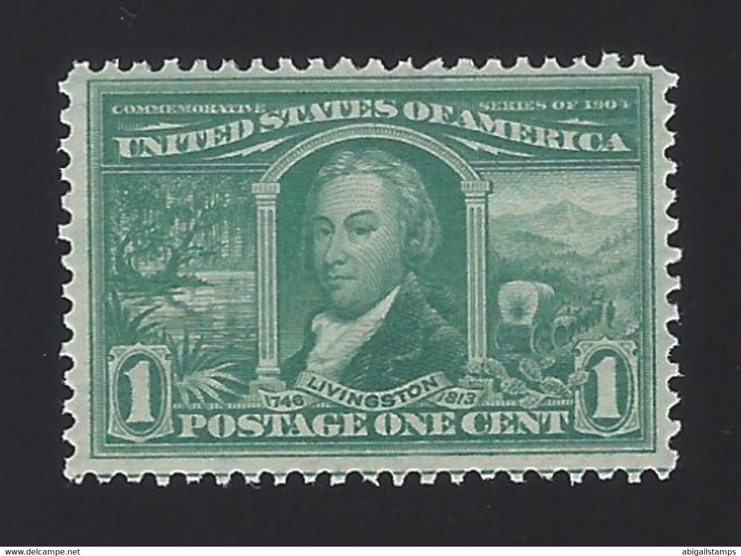 US #323 1904 Green Perf 12 Wmk 191 MNH VF SCV $65 - Unused Stamps