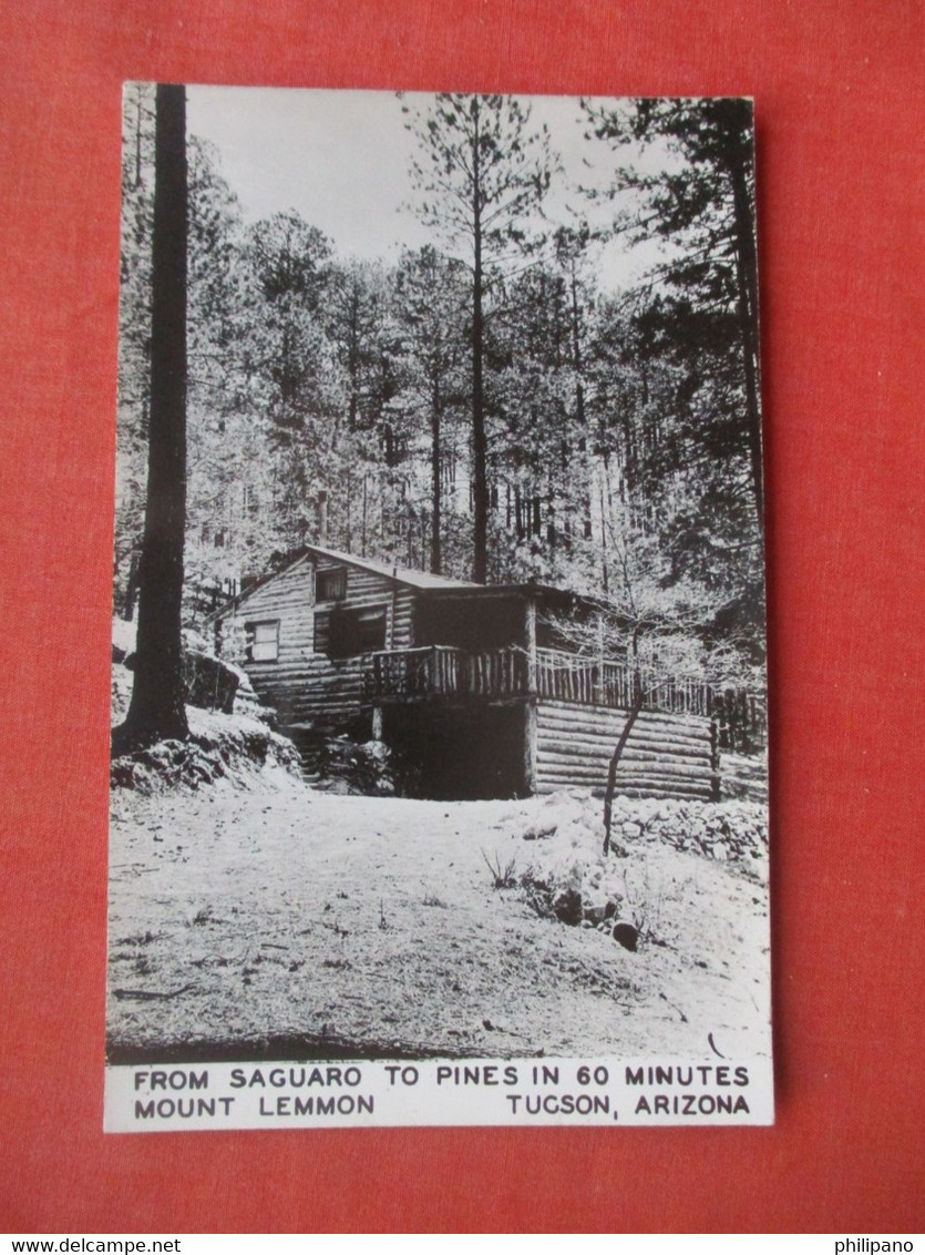 RPPC.  Mount Lemmon   Tucson   Arizona >     Ref 5915 - Tucson