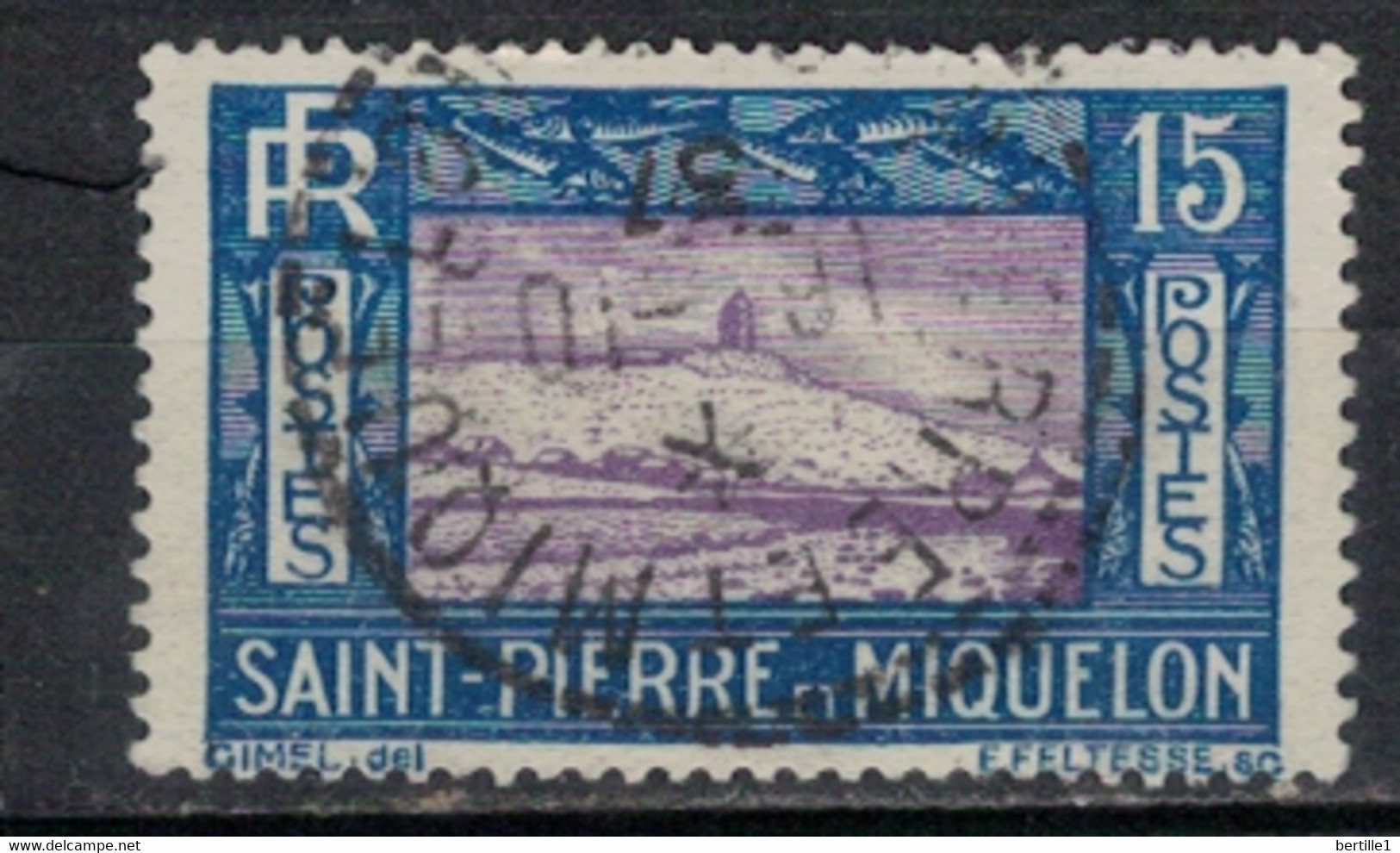 SAINT PIERRE ET MIQUELON             N°  YVERT  141   OBLITERE     ( OB    06/ 14 ) - Used Stamps