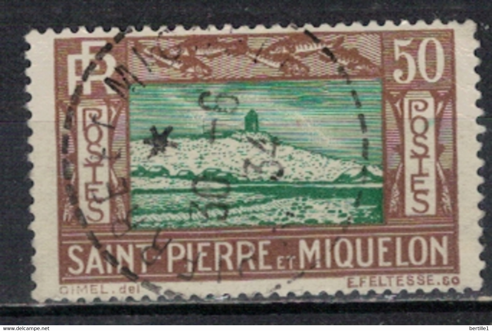 SAINT PIERRE ET MIQUELON             N°  YVERT  147  OBLITERE     ( OB    06/ 14 ) - Used Stamps