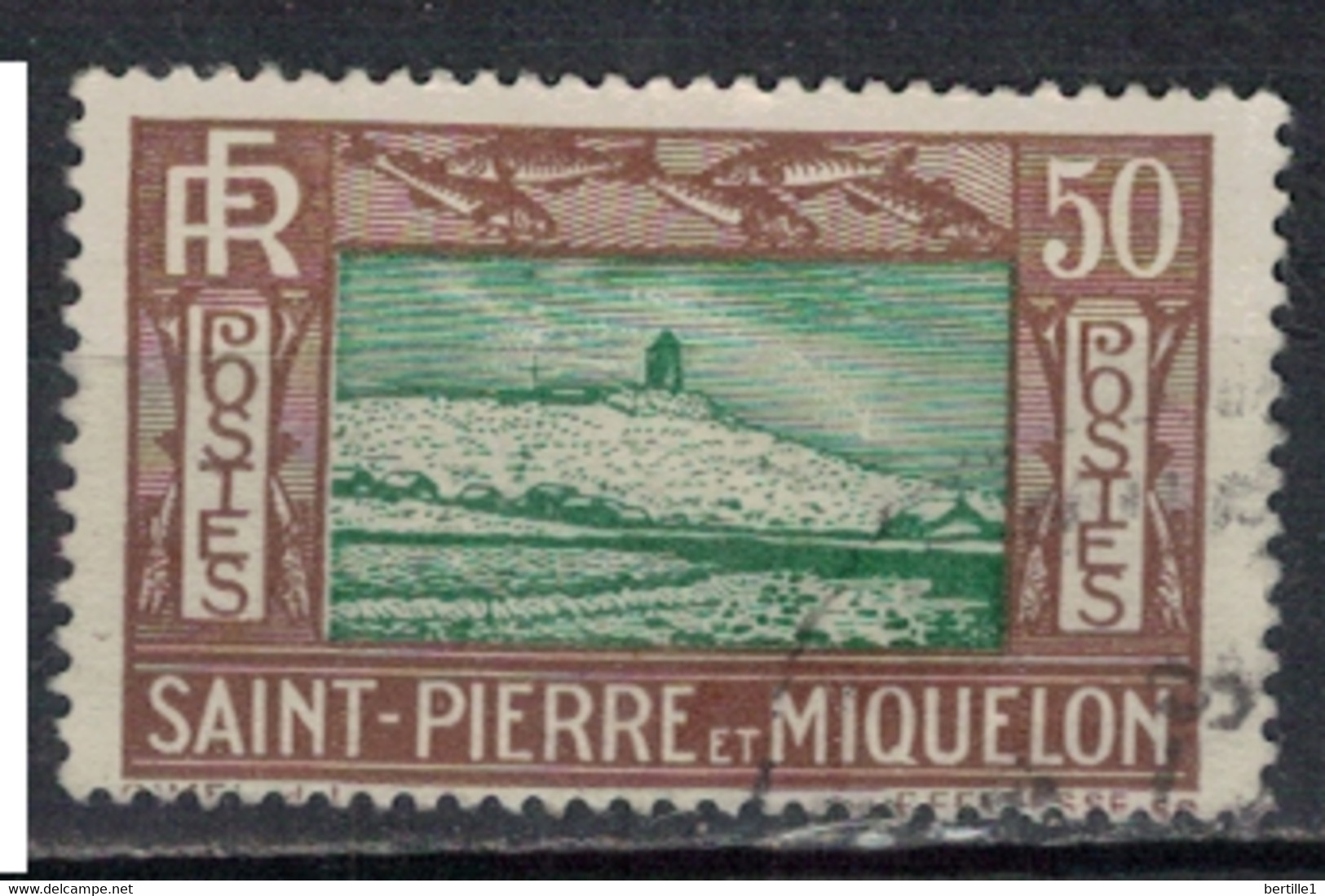SAINT PIERRE ET MIQUELON             N°  YVERT  147  (6)  OBLITERE     ( OB    06/ 14 ) - Used Stamps