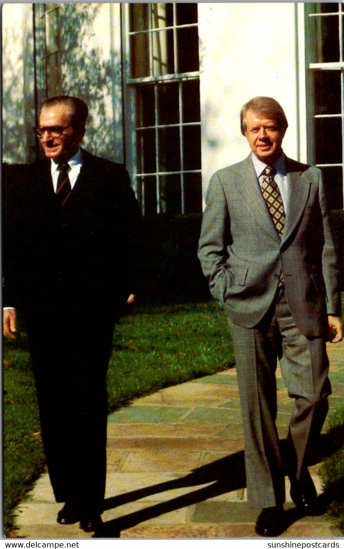 President Jimmy Carter And Shah Mahammed Reza Pahlavi - Presidents