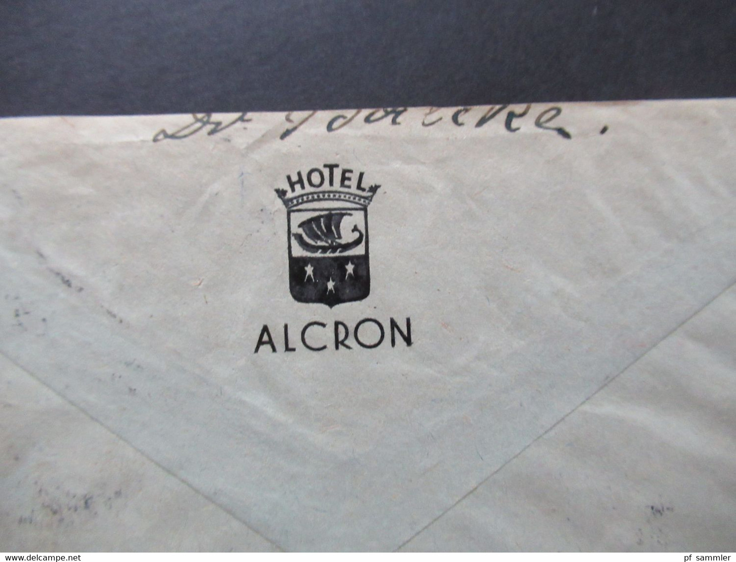 1941 Protektorat Böhmen Und Mähren Freimarken Express Durch Eilboten Einschreiben Haupttelegraphenamt Prag Hotel Alcron - Storia Postale