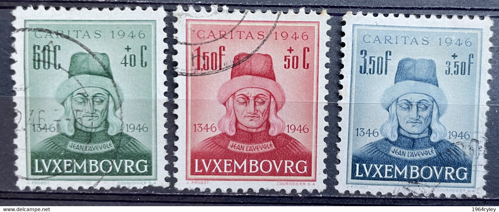 LUXEMBOURG - MNH** - 1946  #  389/391 - Neufs