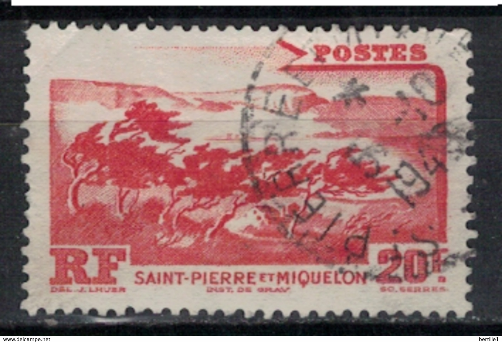 SAINT PIERRE ET MIQUELON             N°  YVERT 342 OBLITERE     ( OB    06/ 19 ) - Used Stamps