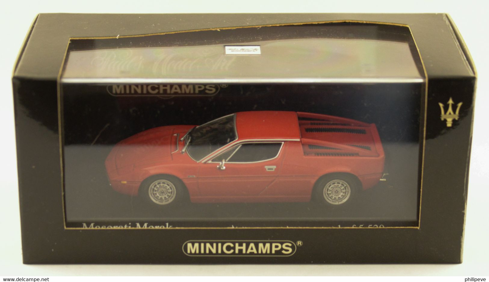 MASERATI Merak 1974 - MINICHAMPS 1:43