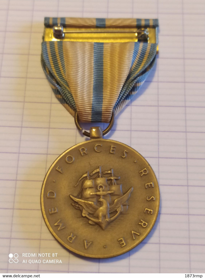 MEDAILLE USA ARMED FORCES RESERVE, VARIANTE NAVIRE - USA
