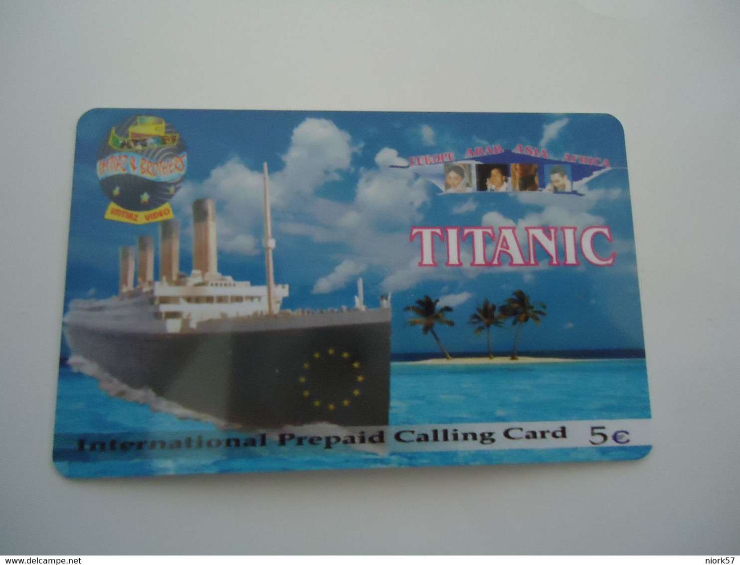 GREECE  USED PREPAID CARDS  TITANIC SHIPS - Boats