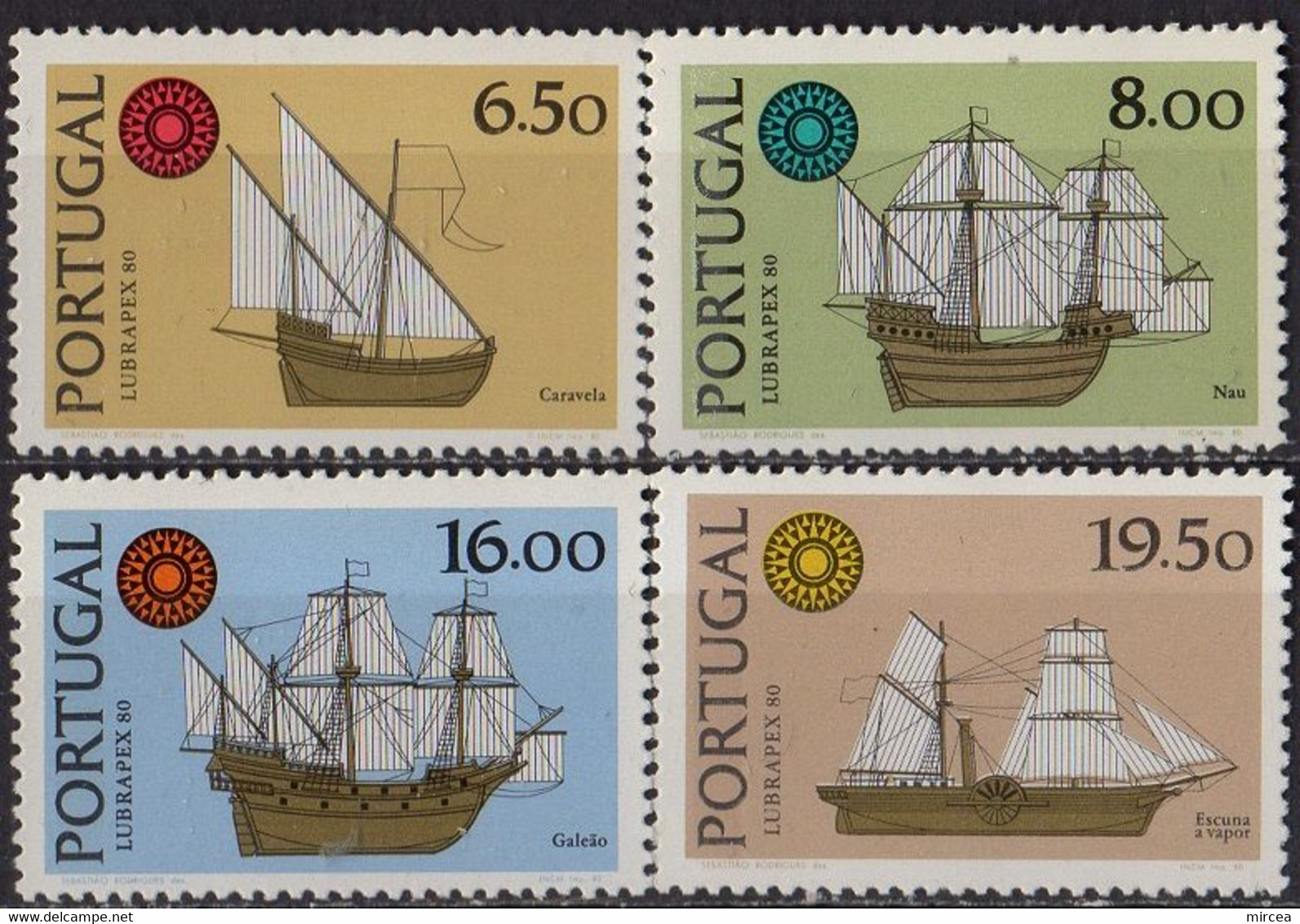 C3141 - Portugal 1980 - 34 Timbres Neufs** - Sammlungen