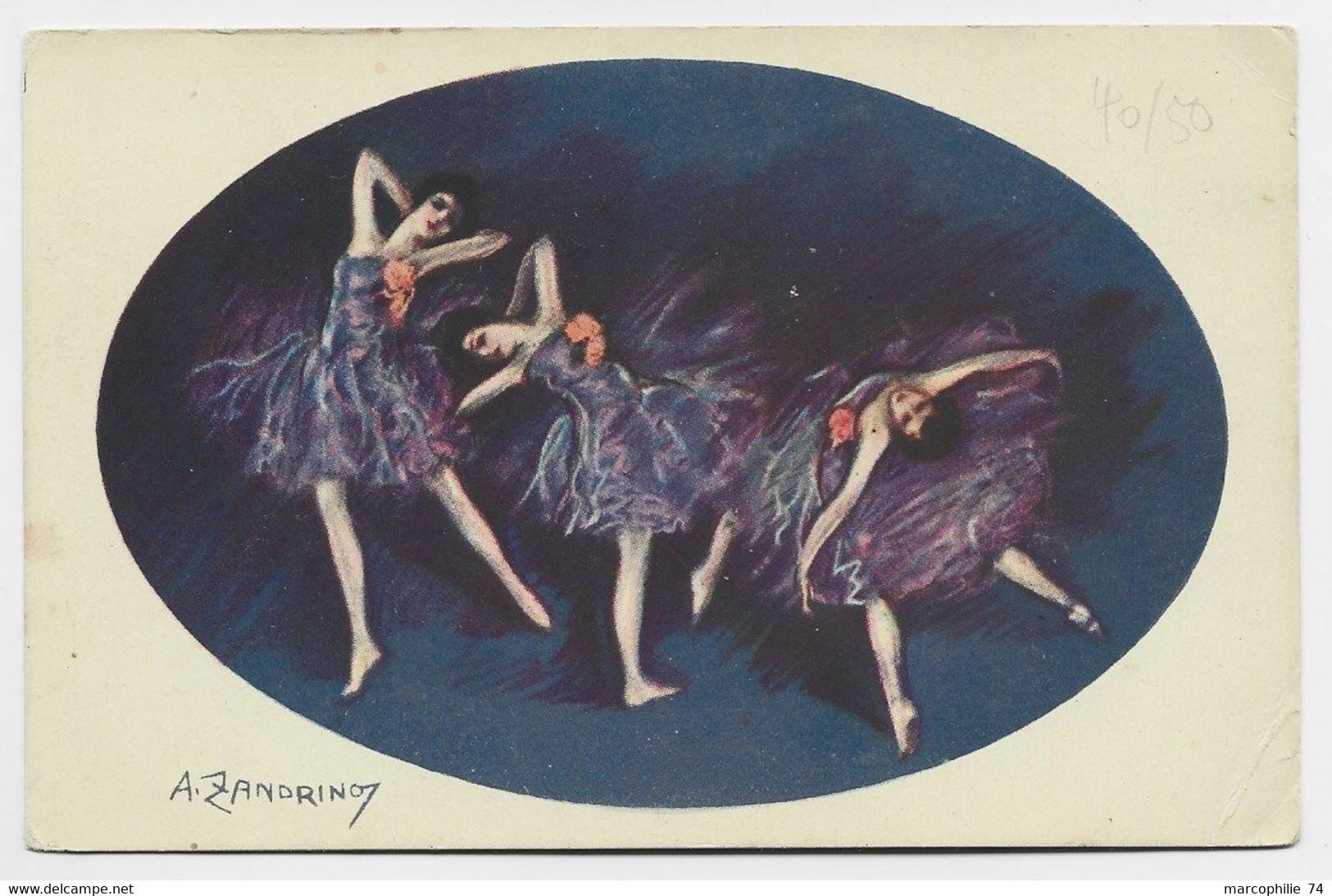 ILLUSTRATEUR ZANDRINO DANSEUSES - Zandrino