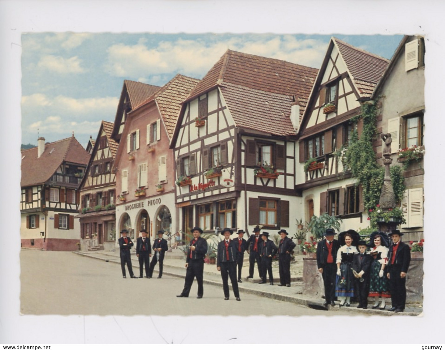 Dambach La Ville : Groupe Folklorique, Dambach Après La Fête - Paysages Et Folklore D'Alsace N°1138 Marasco - Dambach-la-ville