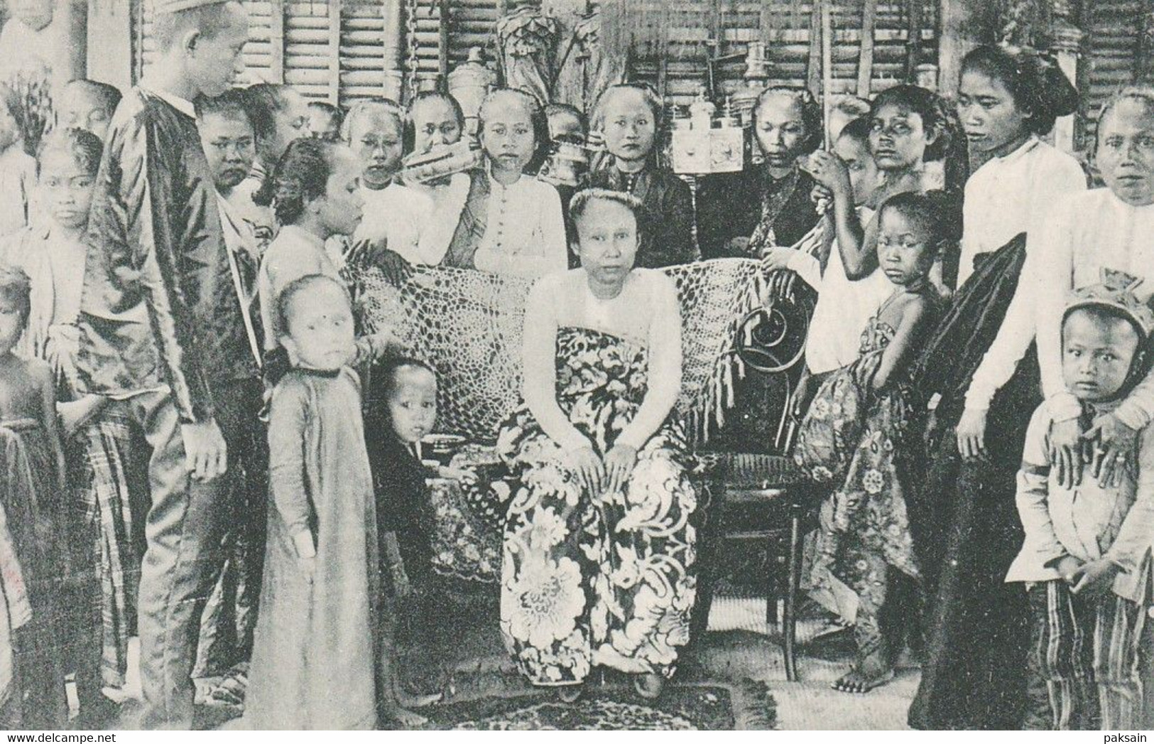 Philippines COTTABATO P.I. Princess Radja Putri And Attendants Wife Of The Sultan Maguguina - Philippinen