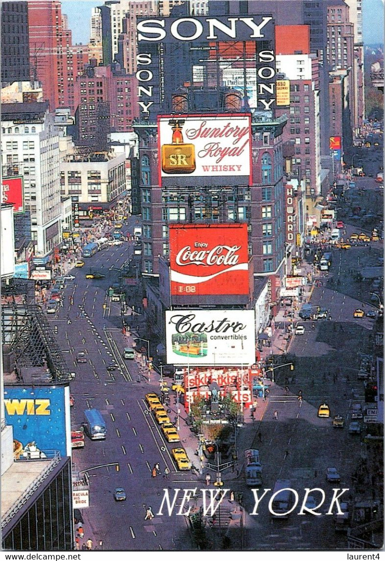 (1 Oø 45) USA-  New York City Time Square  (Coca Cola Advertising) - Time Square