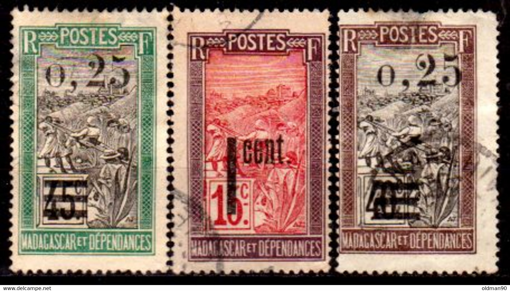 Madagascar -22- POST STAMPS, Issued By 1921 - Quality In Your Opinion. - Other & Unclassified