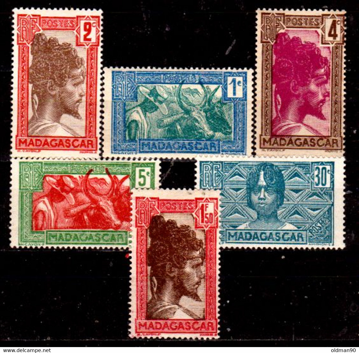 Madagascar -24- POST STAMPS, Issued By 1930-44 - Quality In Your Opinion. - Otros & Sin Clasificación