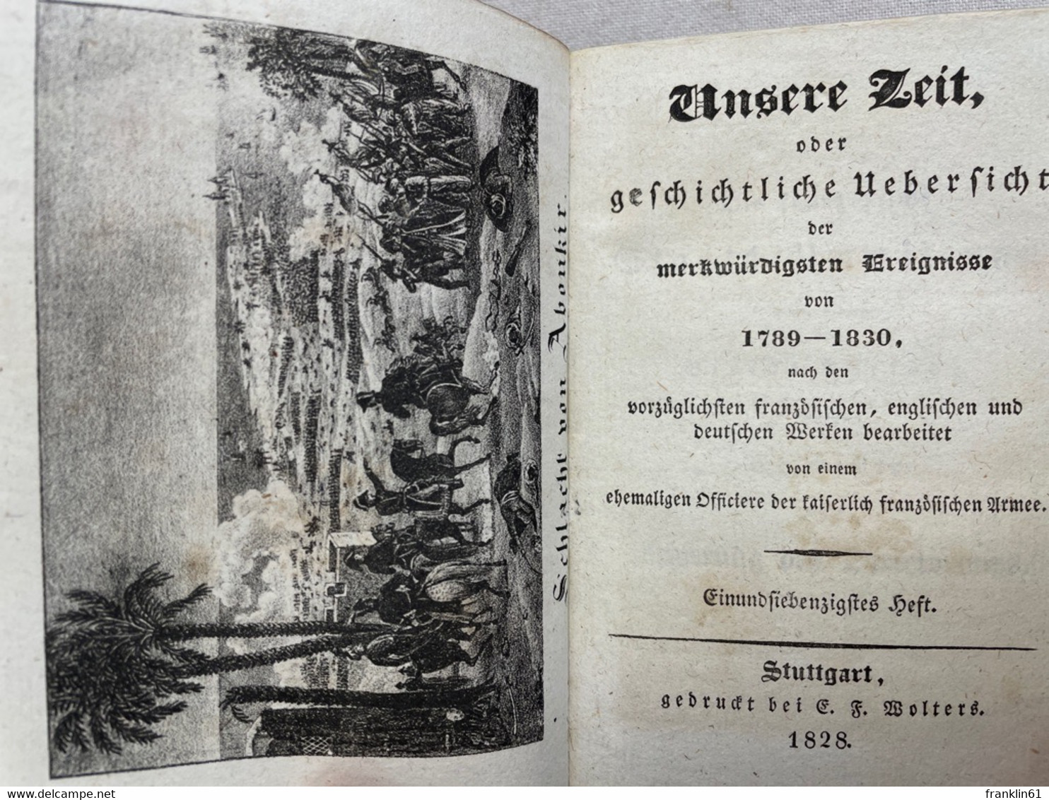 Die Geschichte Unserer Zeit...18. Band. 69. - 2.Heft. Die Französische Staats-Umwälzung.  4.Periode. - 4. 1789-1914