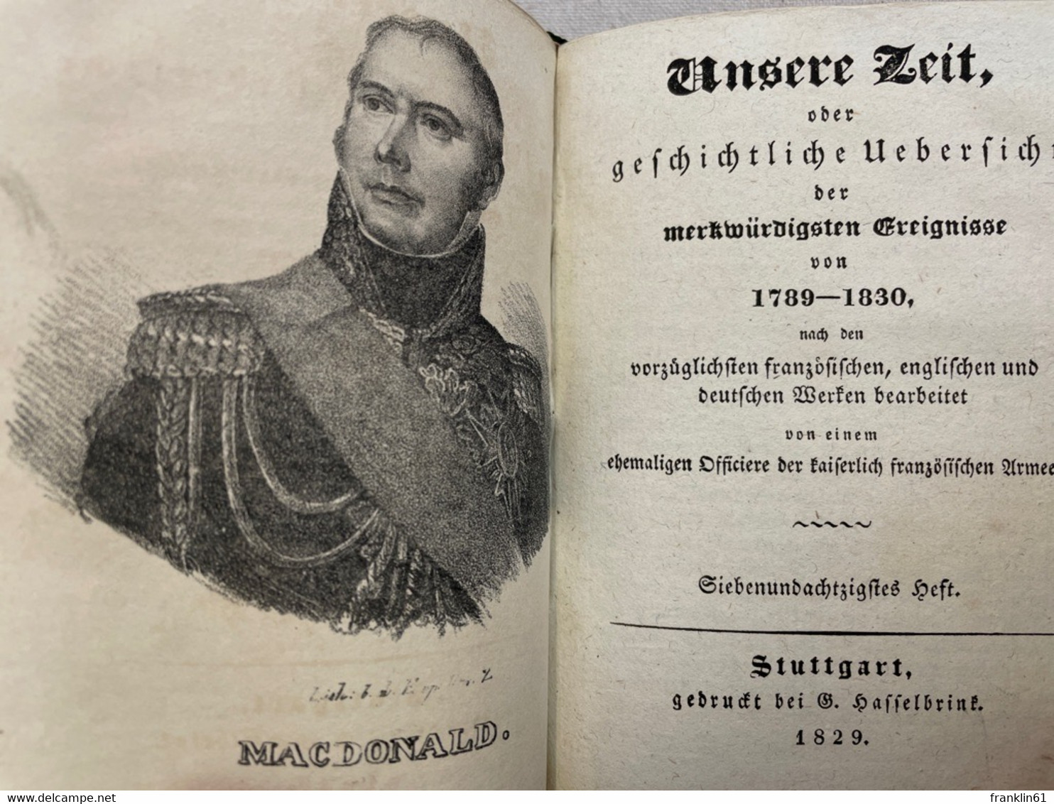 Die Geschichte Unserer Zeit...22. Band. 85. - 88.Heft. - 4. 1789-1914