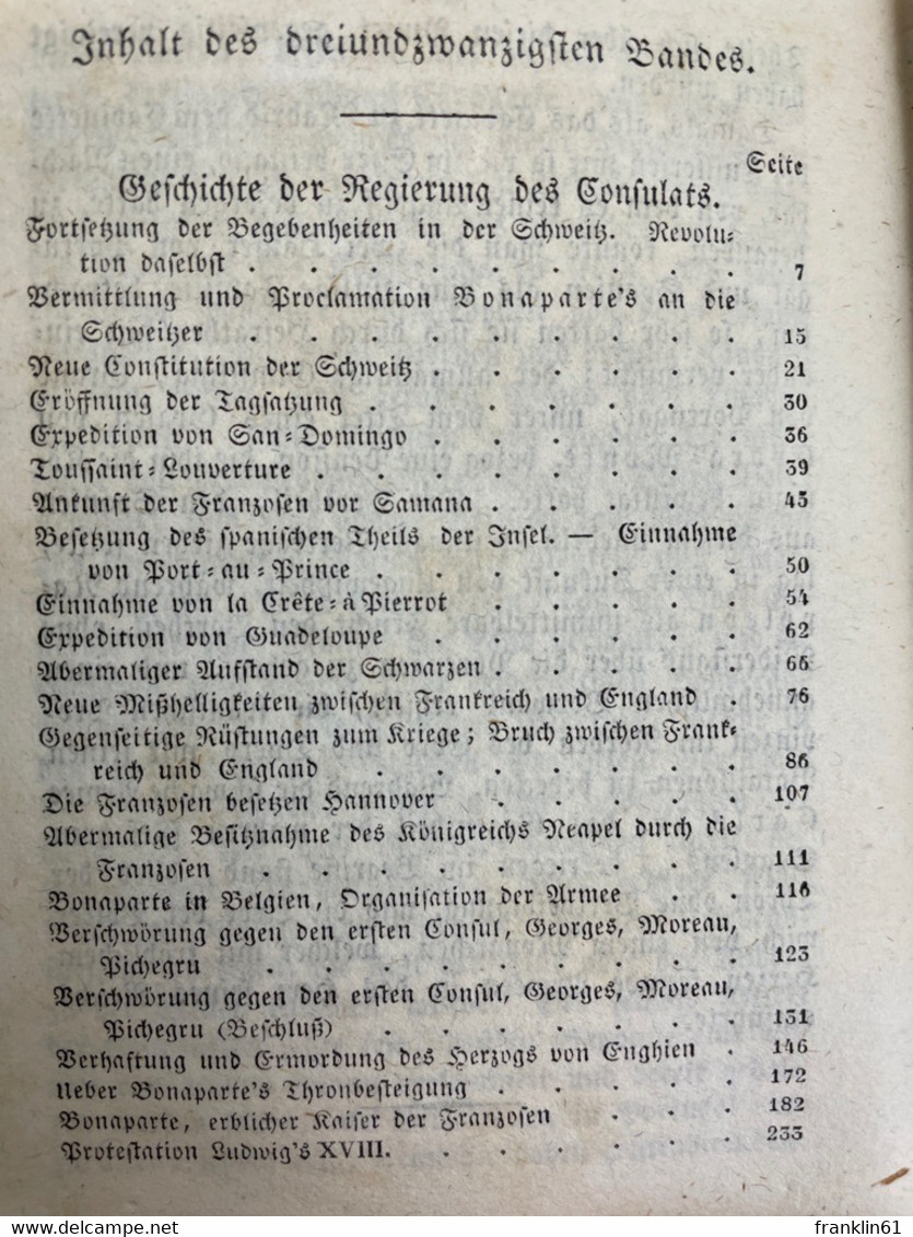 Die Geschichte Unserer Zeit...23. Band. 89. - 92. Heft. - 4. 1789-1914