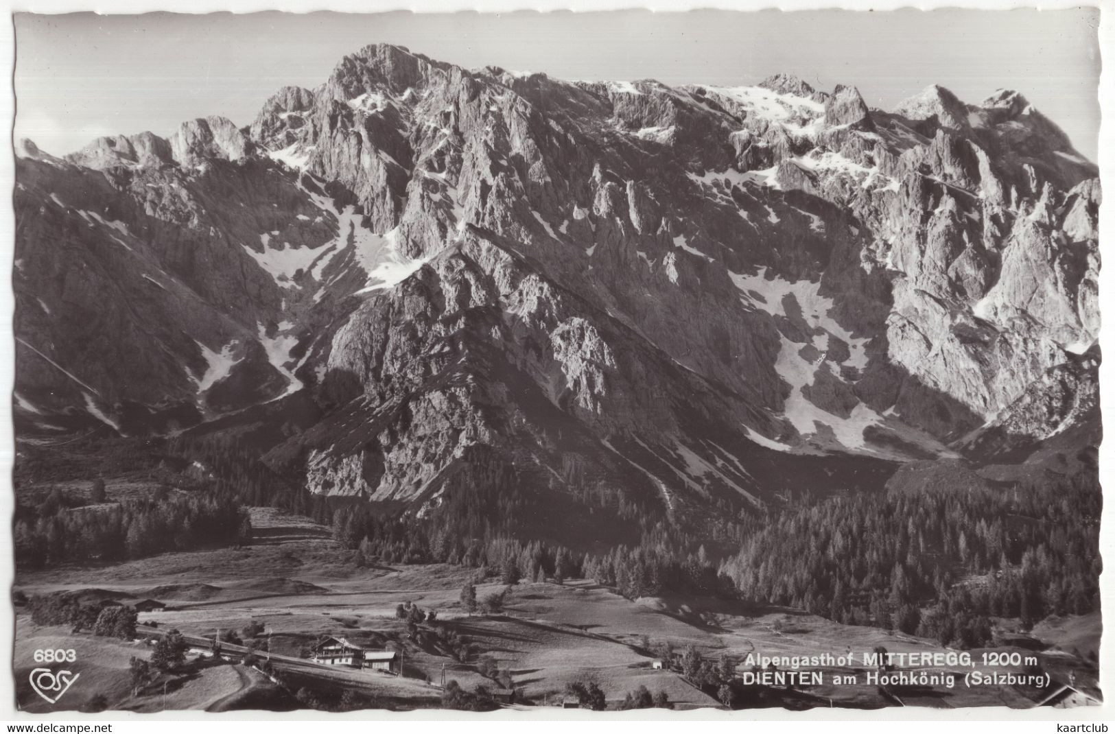 Alpengasthof 'Mitteregg', 1200 M. Dienten Am Hochkönig - (Salzburg, Österreich/Austria) - Dienten