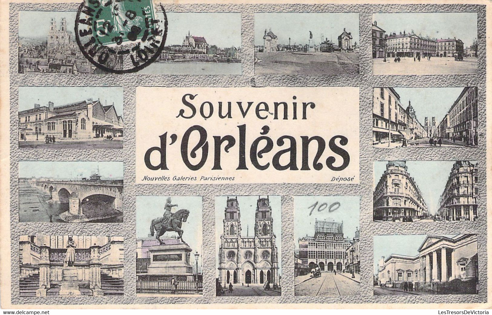 45 - ORLEANS - Souvenirs D'Orléans - Multivues - Carte Postale Ancienne - Orleans