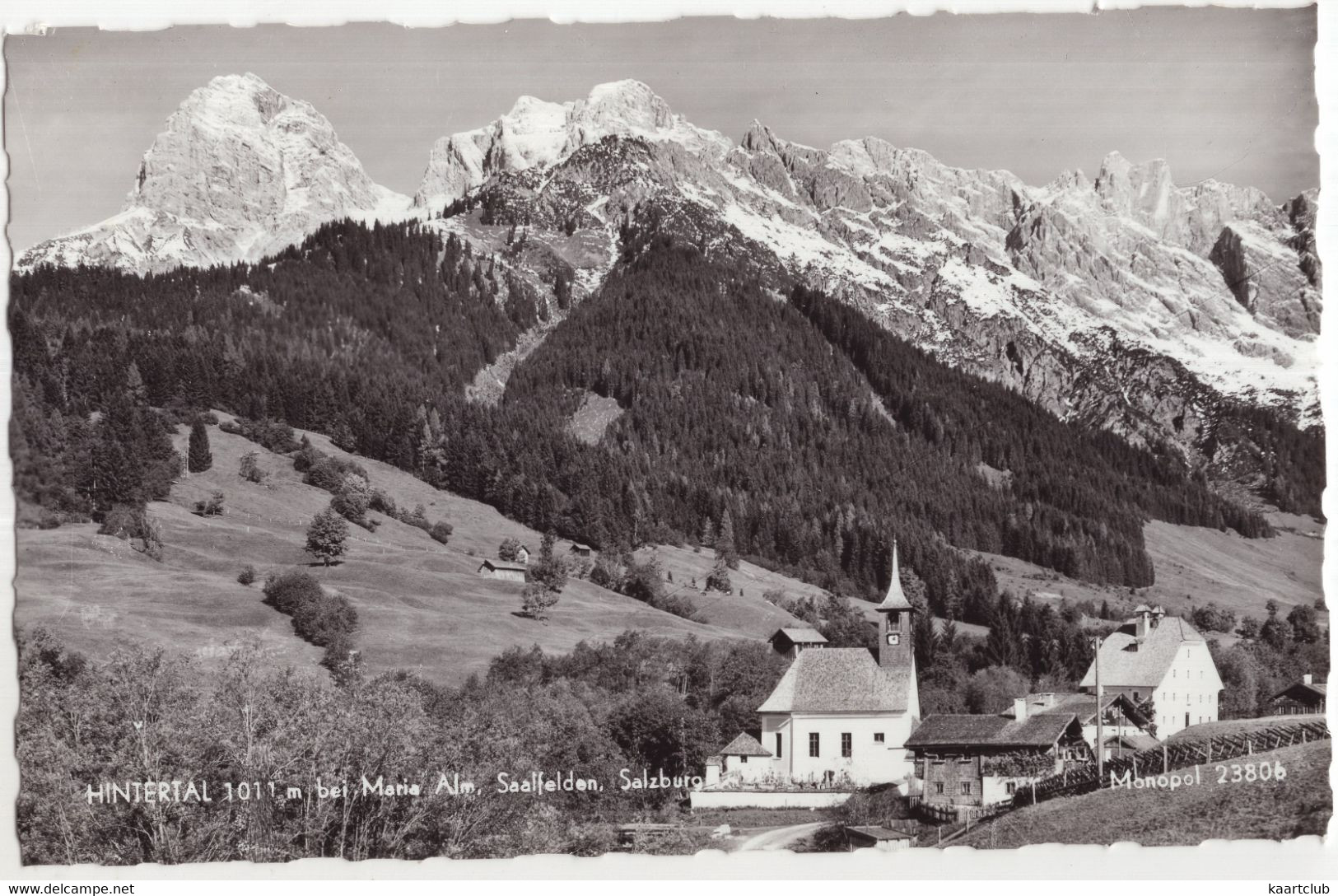 Hintertal 1011 M Bei Maria Alm, Saalfelden - (Salzburg, Österreich/Austria) - Saalfelden