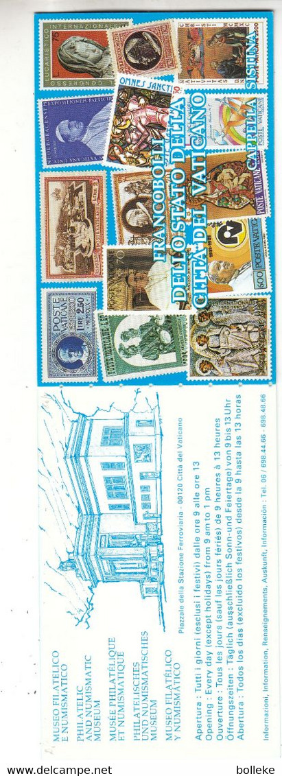 Vatican - Carnet De 1991 - Chapelle Sixtine - - Cuadernillos