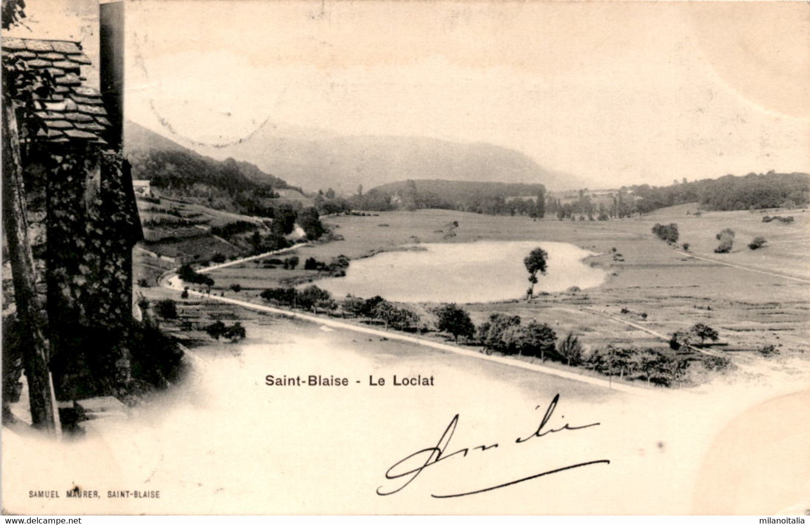 Saint-Blaise - Le Loclat * 2. 3. 1901 - Saint-Blaise