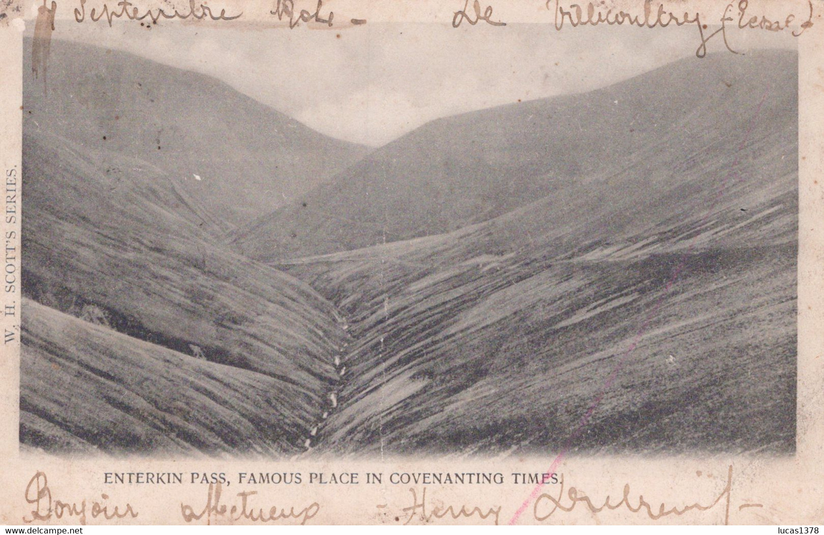 ENTERKIN PASS / FAMOUS PLACE / 1904 - Dumfriesshire