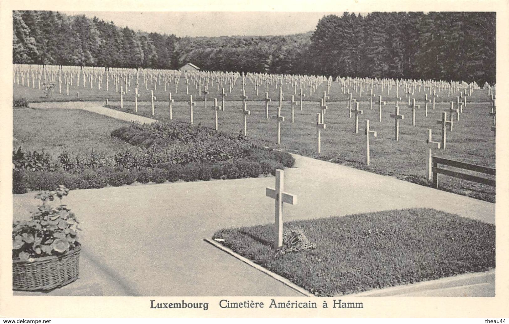 ¤¤  -  LUXEMBOURG  -  Cimetière Américain à HAMM   -  Guerre 1914-18  -   ¤¤ - Autres & Non Classés