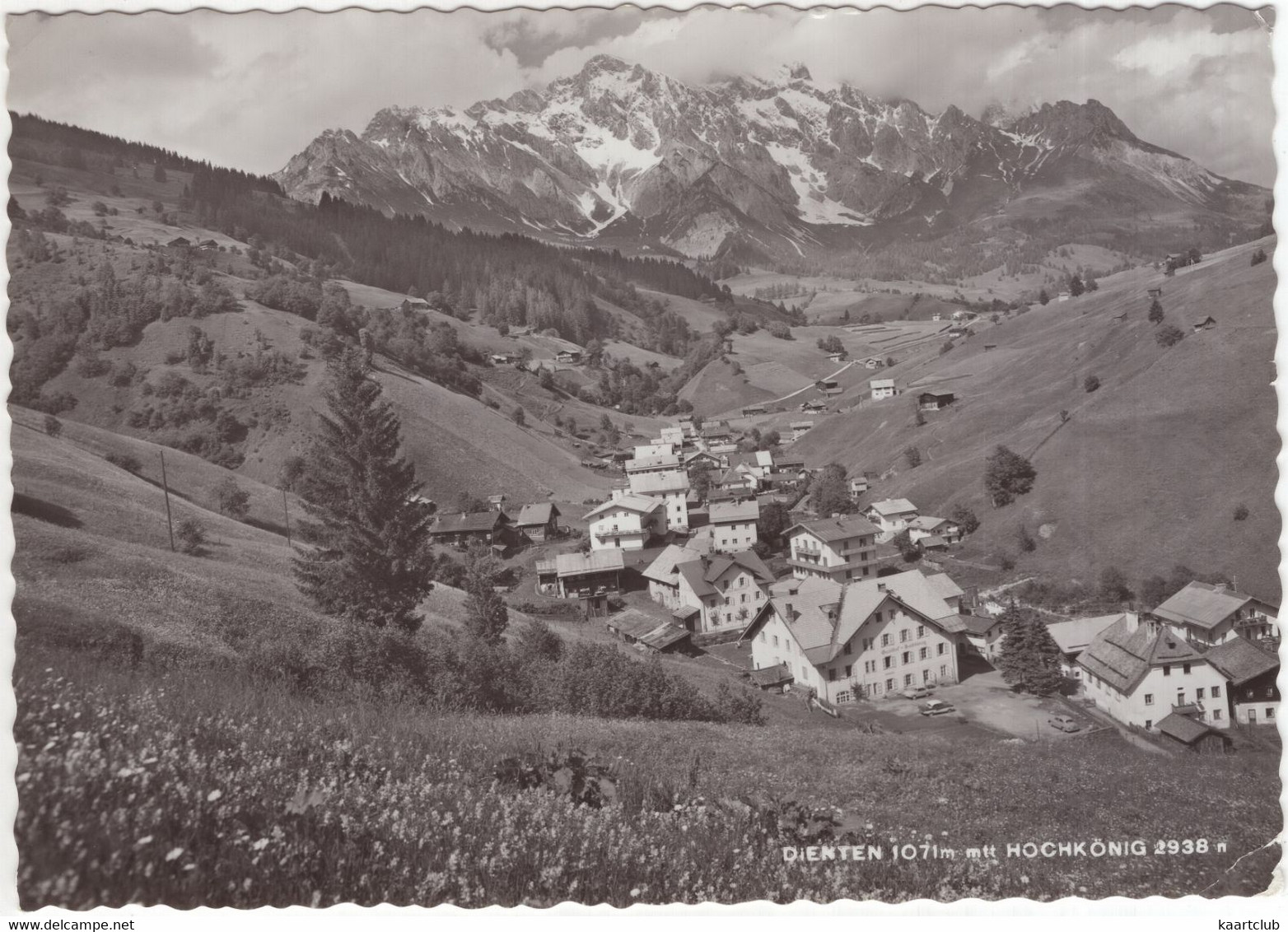 Dienten 1071 M Am Hochkönig 2938 M - (Salzburg, Österreich/Austria) - 1964 - Dienten