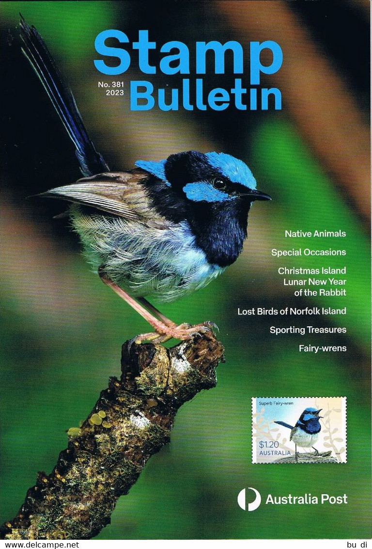 Australien - Australia - Stamps Bulletin - Winter 2023 - Englisch, Vögel, Birds, Oiseaux - Jahr Des Hasen - Englisch (ab 1941)