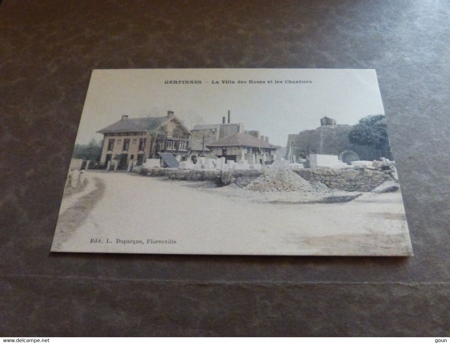 Carte Postale Gerpinnes La Villa Des Roses Et Les Chantiers - Gerpinnes