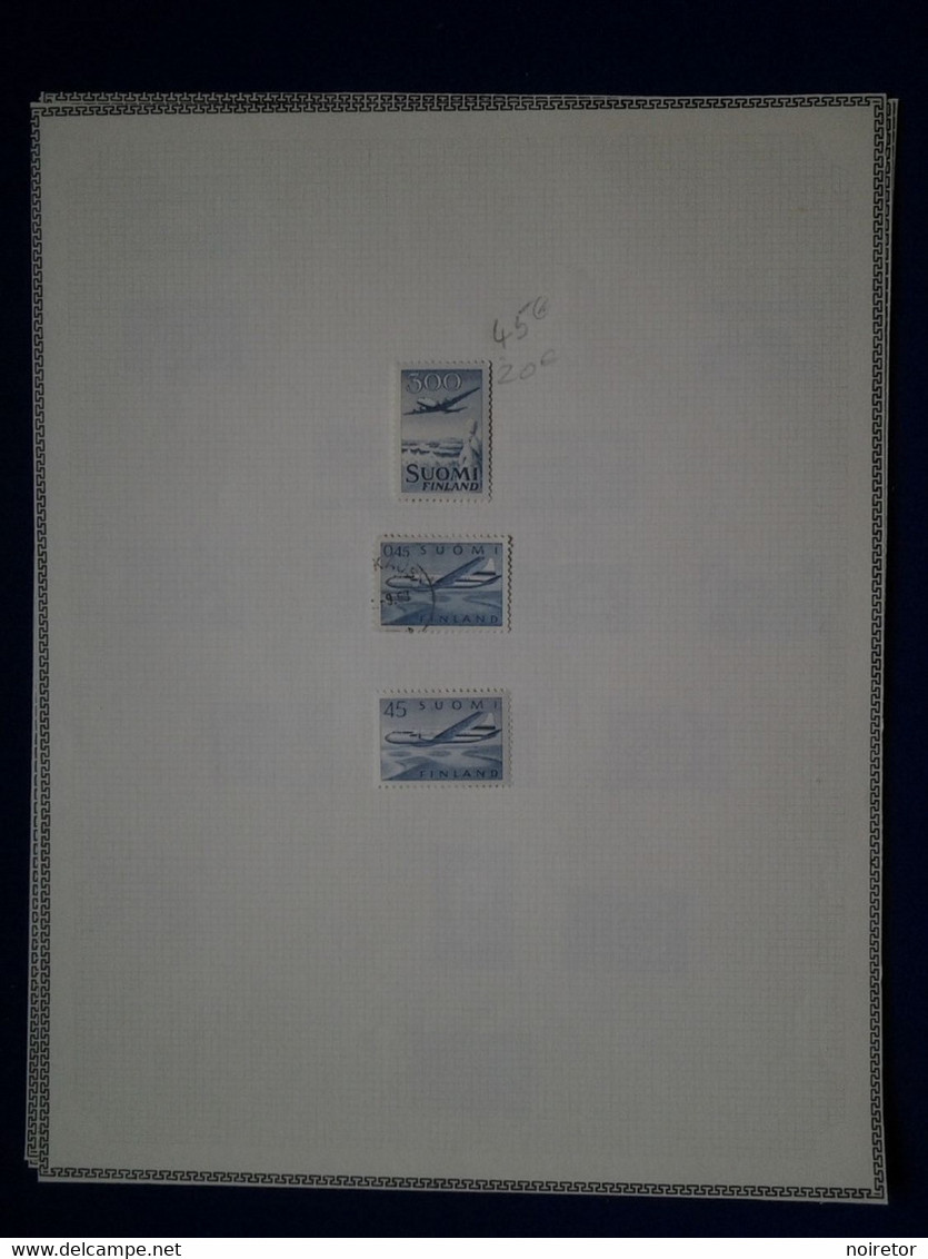 FINLANDE SUOMI Poste Aérienne - Used Stamps