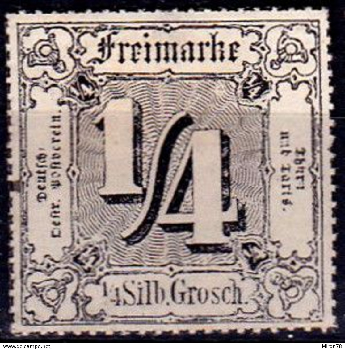 Stamp Thurn And Taxis 1865 1/4kr  Mint Lot65 - Ungebraucht