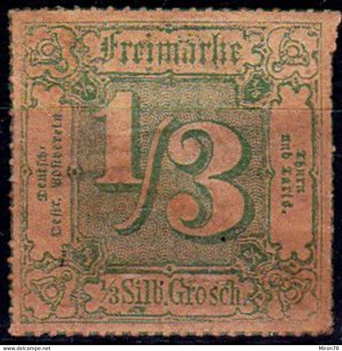 Stamp Thurn And Taxis 1865 1/3kr  Mint Lot70 - Neufs
